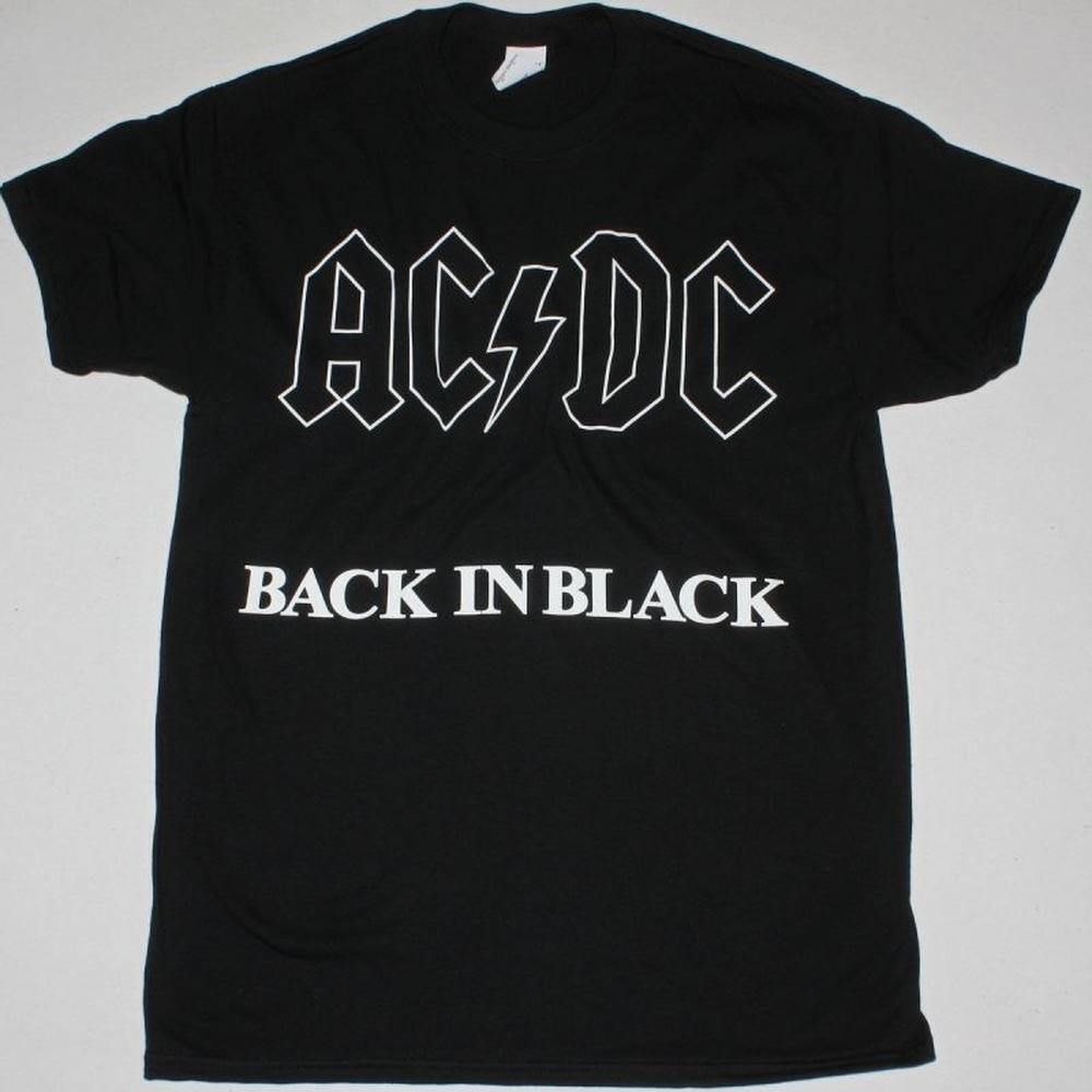 Ac Dc Back In Black Acdc New Black T-Shirt